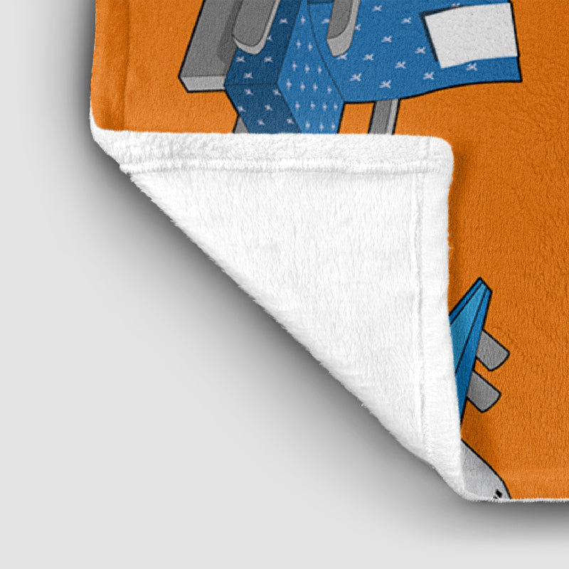 Plane and Seats Pattern - Blanket