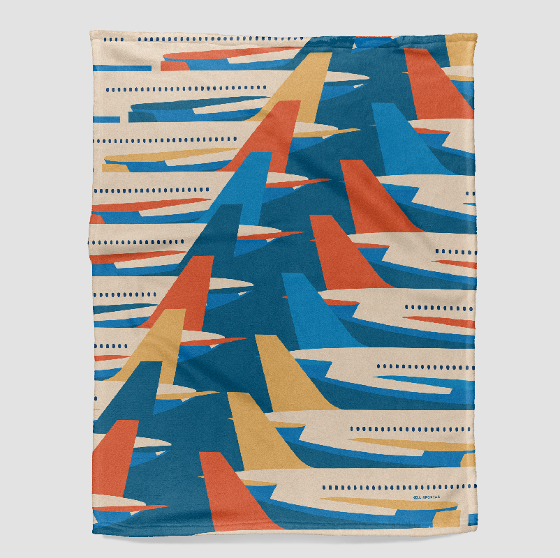 Plane Tail Color - Blanket