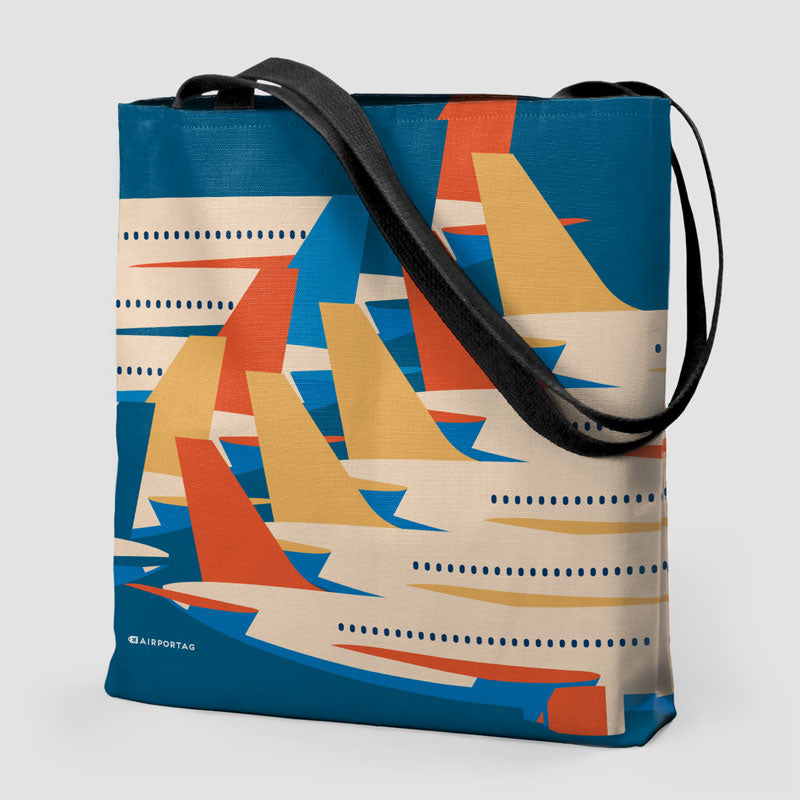 Plane Tail Color - Tote Bag