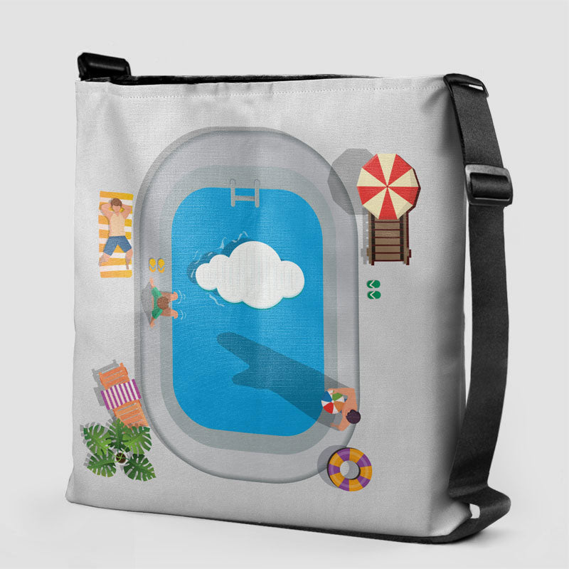 Plane Window Pool - Tote Bag