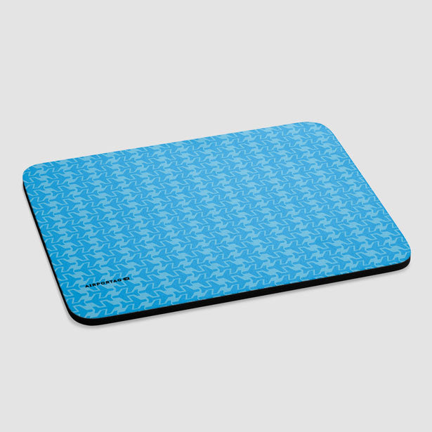 Planes Blue - Mousepad - Airportag