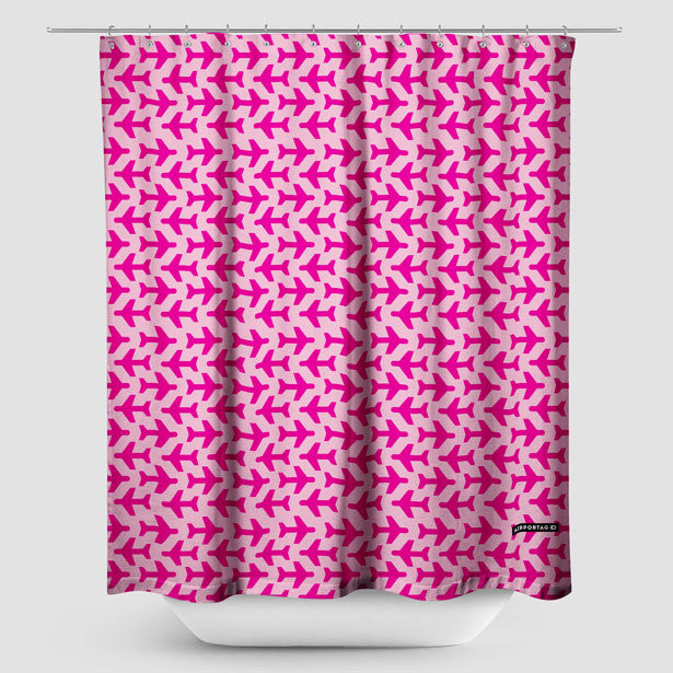 Planes - Shower Curtain - Airportag