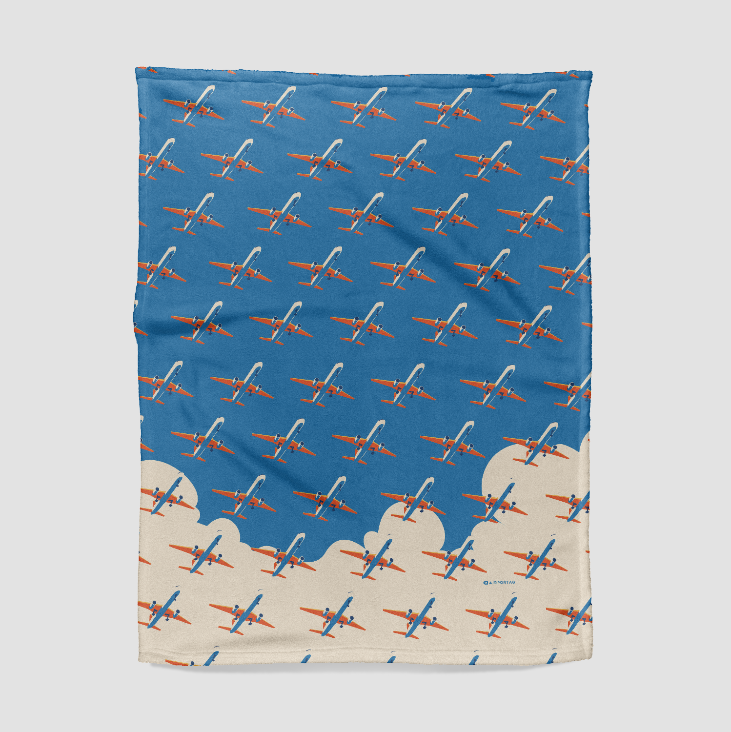 Planes Retro Sky - Blanket