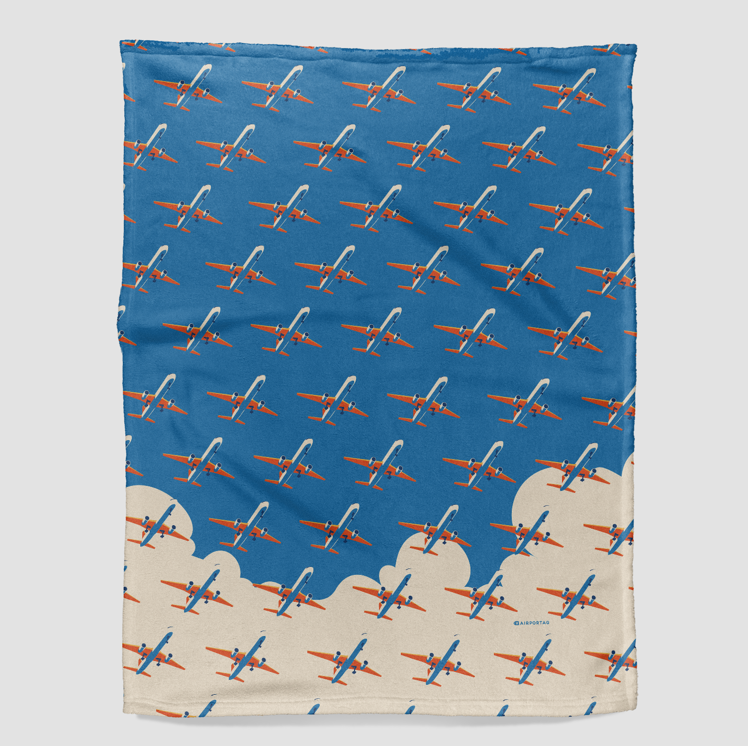 Planes Retro Sky - Blanket