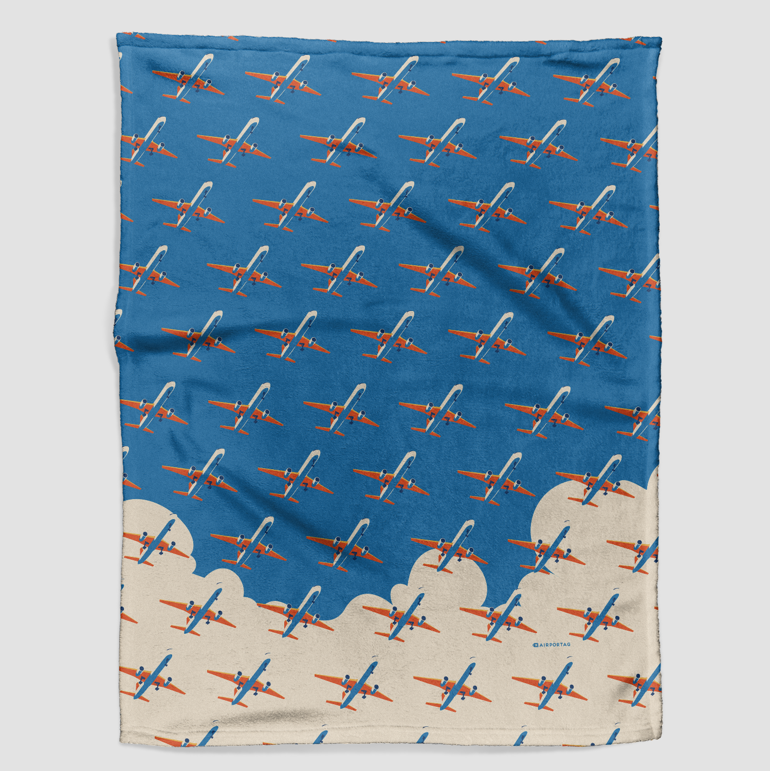 Planes Retro Sky - Blanket