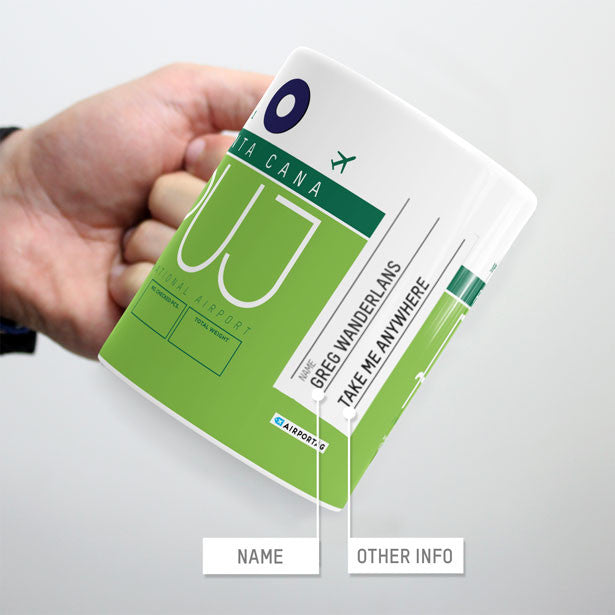 PUJ - Mug - Airportag