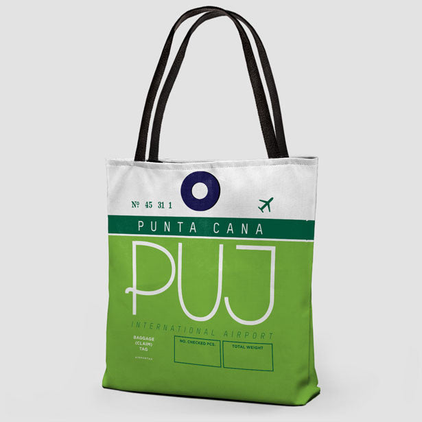 PUJ - Tote Bag - Airportag