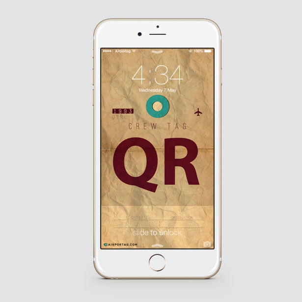 QR - Mobile wallpaper - Airportag