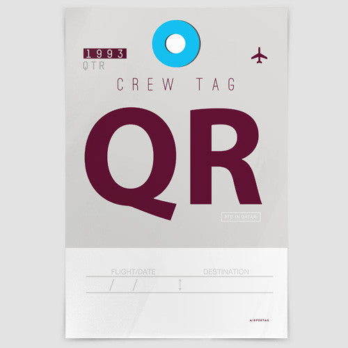 QR - Poster - Airportag