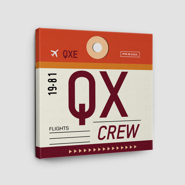 QX - Canvas - Airportag