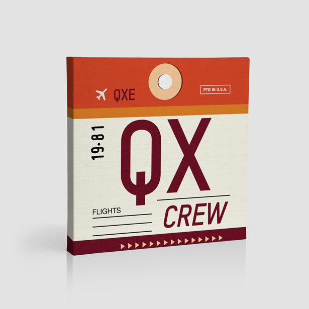 QX - Canvas - Airportag