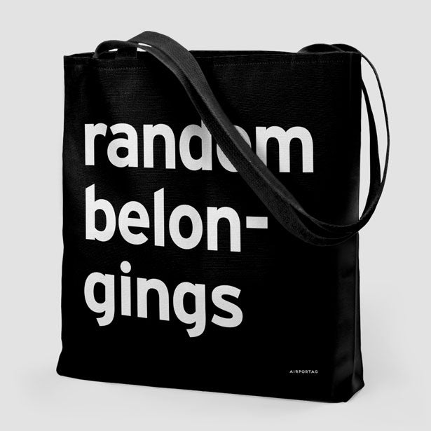 Random Belongings - Tote Bag airportag.myshopify.com