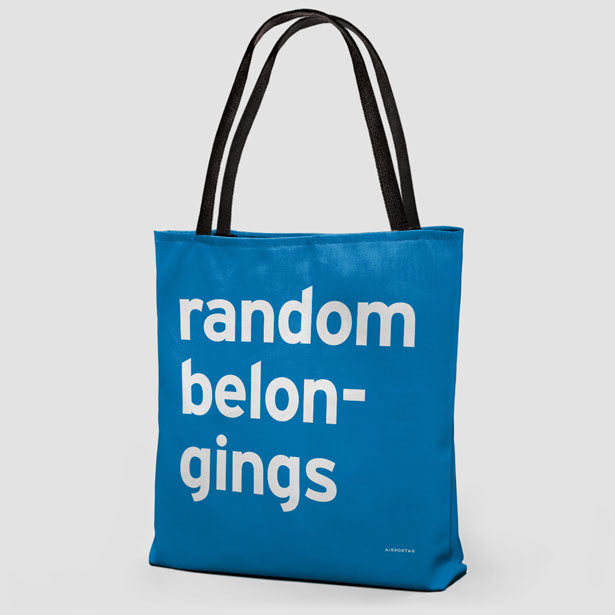 Random Belongings - Tote Bag airportag.myshopify.com
