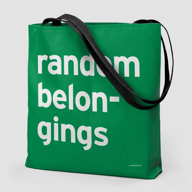 Random Belongings - Tote Bag airportag.myshopify.com