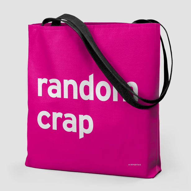 Random Crap - Tote Bag airportag.myshopify.com