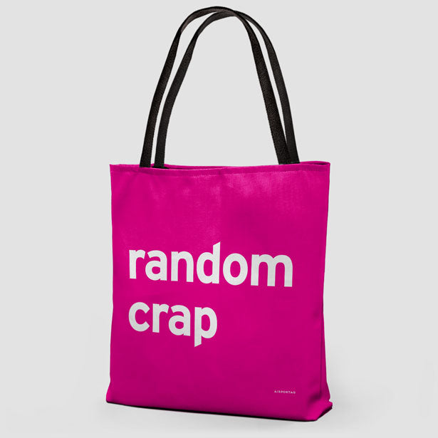 Random Crap - Tote Bag airportag.myshopify.com