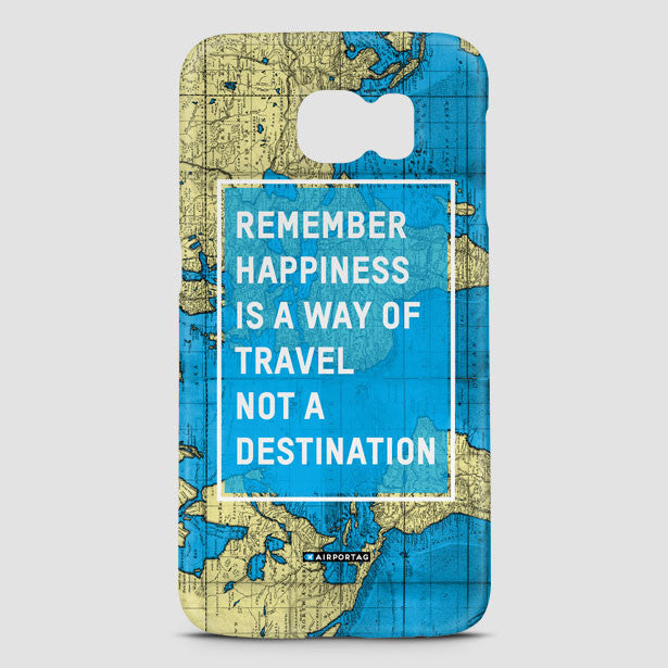 Remember Happiness - Phone Case - Airportag