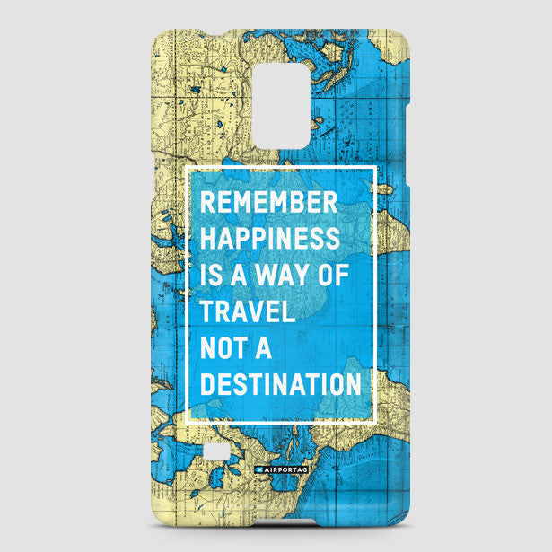 Remember Happiness - Phone Case - Airportag