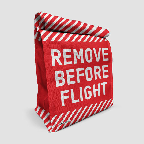Remove Before Fight - Lunch Bag airportag.myshopify.com