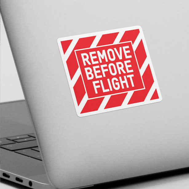 Remove Before Flight - Sticker - Airportag