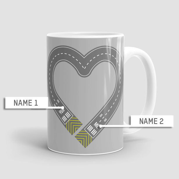 Runway Heart - Mug - Airportag