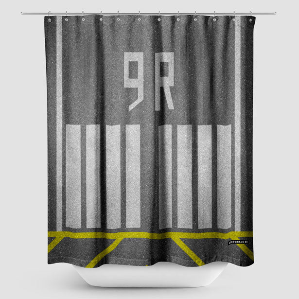 Runway - Shower Curtain - Airportag