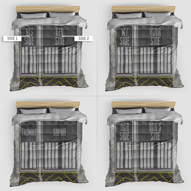 Runway Sides - Duvet Cover - Airportag