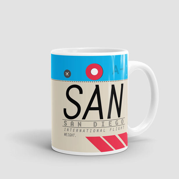 SAN - Mug - Airportag