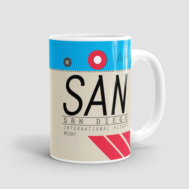 SAN - Mug - Airportag