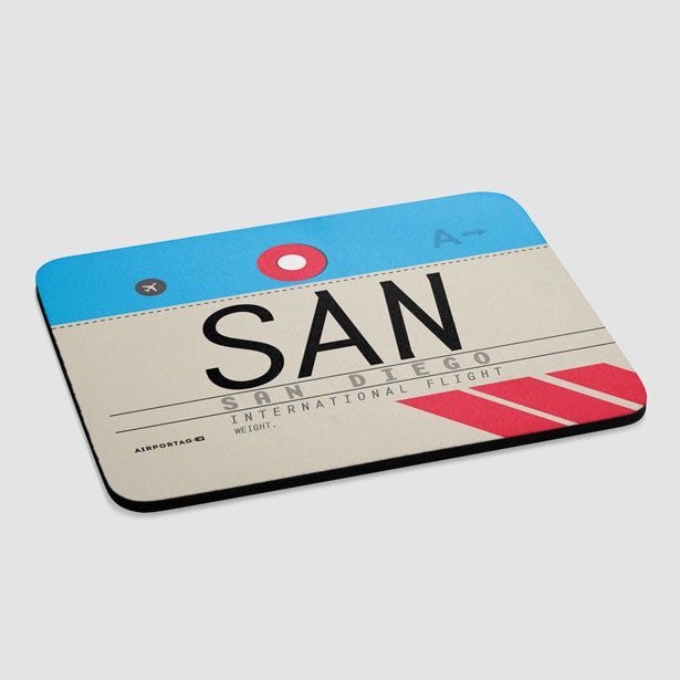 SAN - Mousepad - Airportag