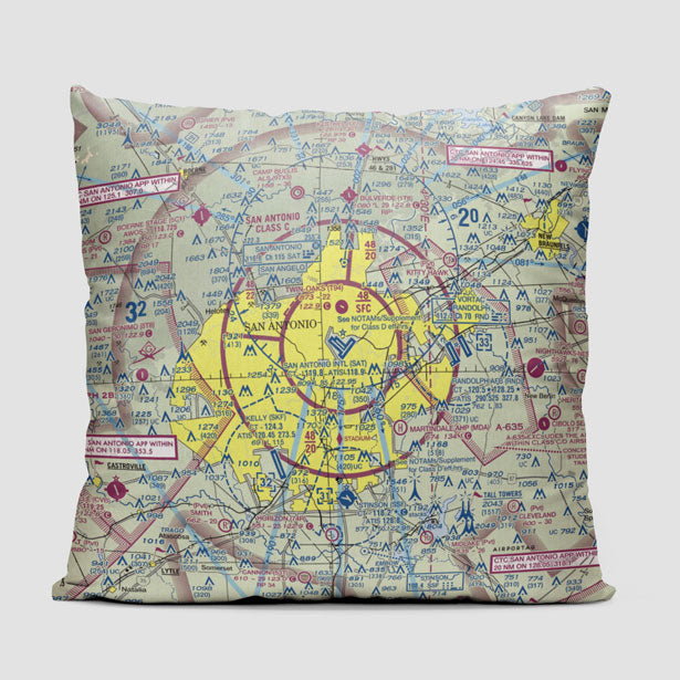 SAT Sectional - Throw Pillow - Airportag