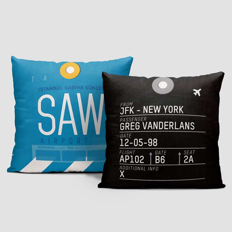 SAW - Throw Pillow