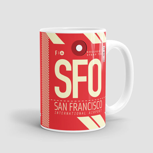 SFO - Mug - Airportag