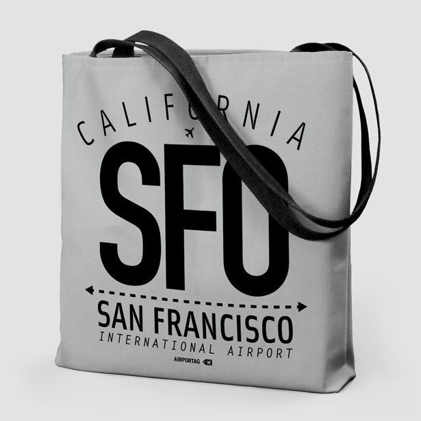 SFO Letters - Tote Bag - Airportag