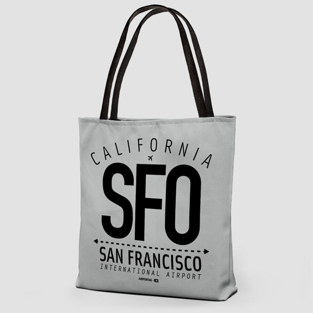 SFO Letters - Tote Bag - Airportag