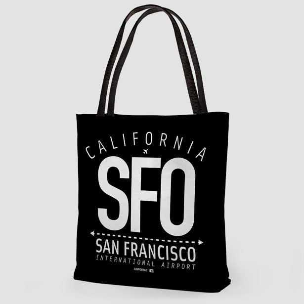 SFO Letters - Tote Bag - Airportag