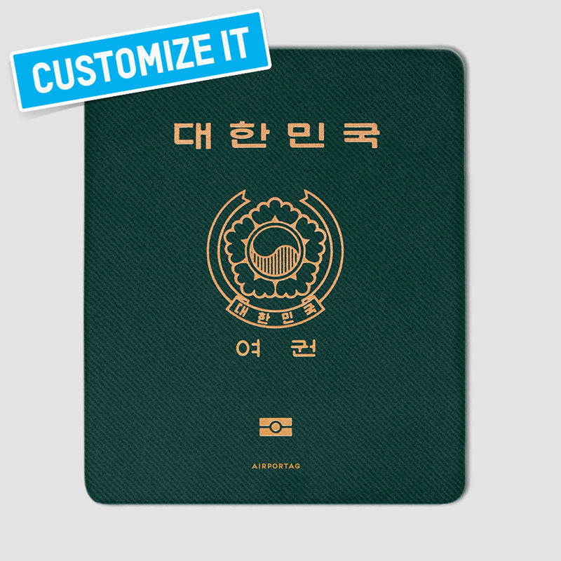 South Korea - Passport Mousepad