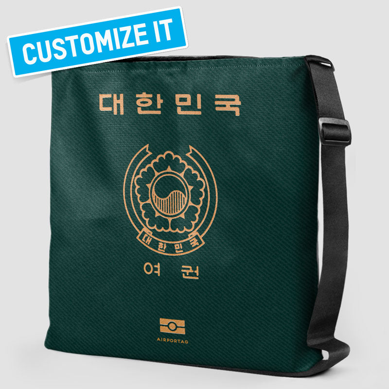 South Korea - Passport Tote Bag