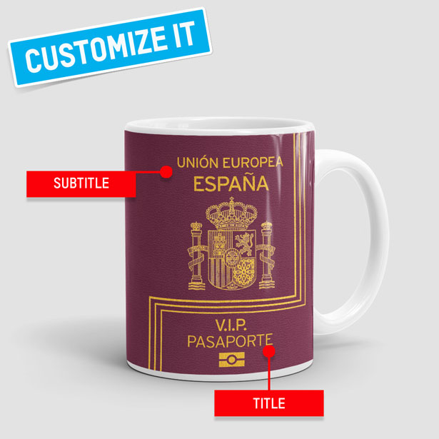 Spain - Passport Mug
