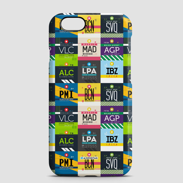 Spanish Airports - Phone Case - Airportag