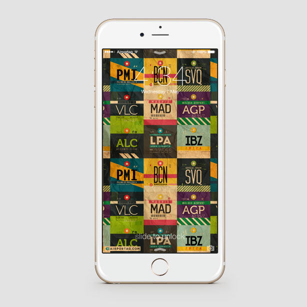 Spanish Airports - Mobile wallpaper - Airportag