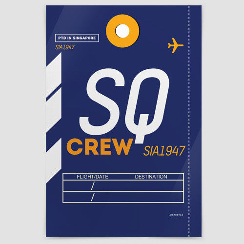 SQ - Poster - Airportag
