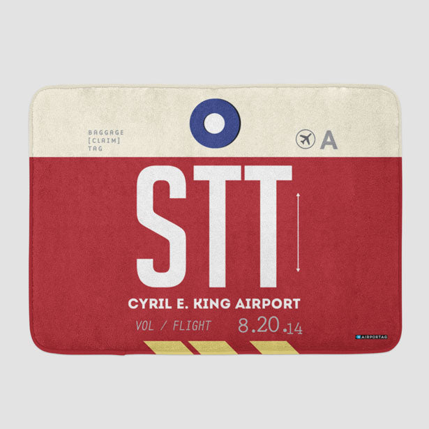 STT - Bath Mat airportag.myshopify.com