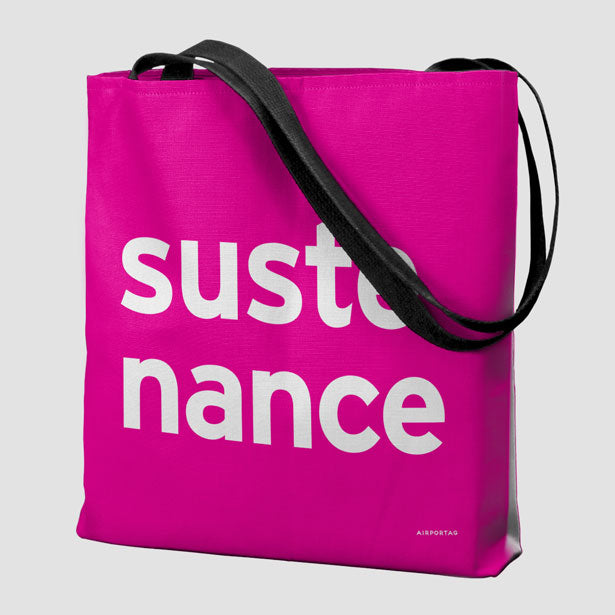 Sustenance - Tote Bag airportag.myshopify.com