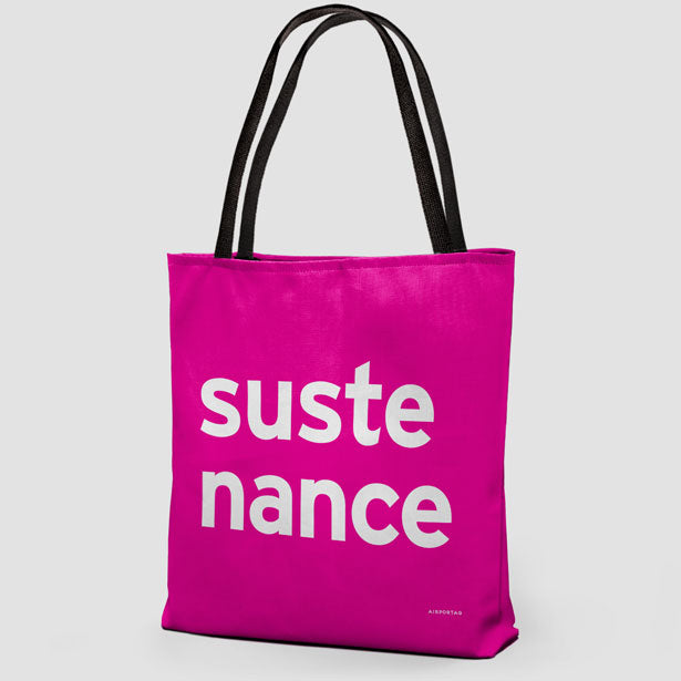Sustenance - Tote Bag airportag.myshopify.com