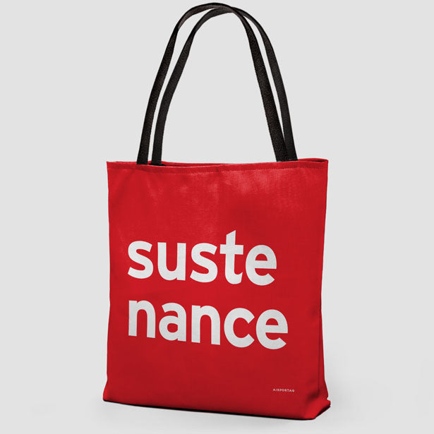 Sustenance - Tote Bag airportag.myshopify.com