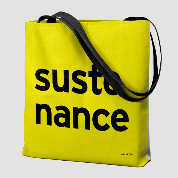 Sustenance - Tote Bag airportag.myshopify.com