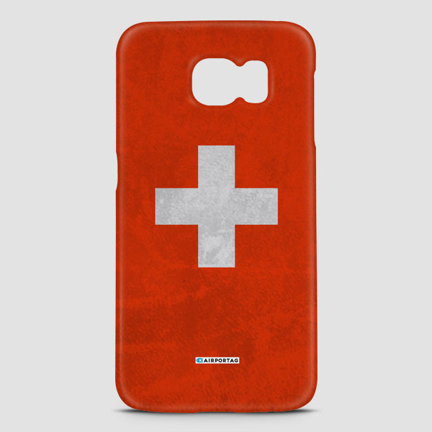 Switzerland Flag - Phone Case - Airportag