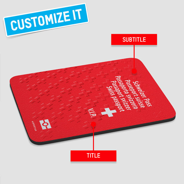 Switzerland - Passport Mousepad