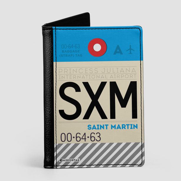SXM - Passport Cover - Airportag